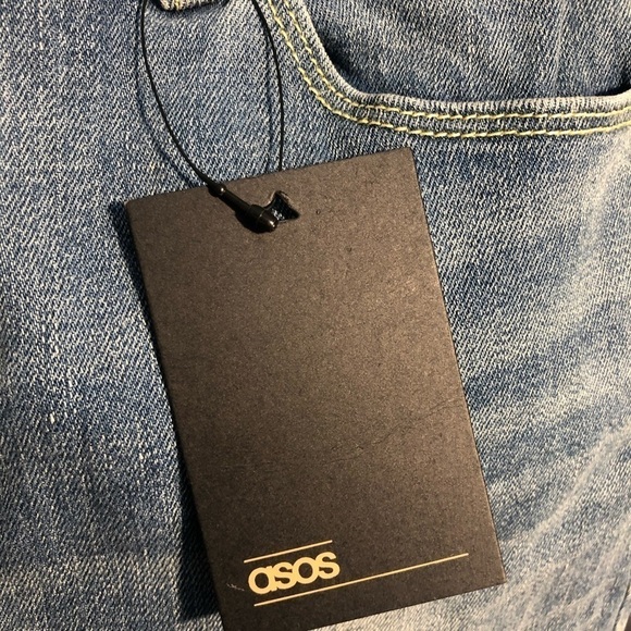 Asos Mens Patched Jeans - Picture 11 of 13